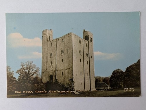 Vintage postcard castle - vintage,