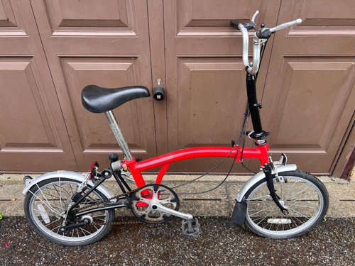 Brompton vintage folding bike - vintage,