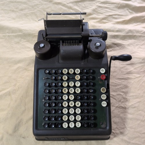 Vintage burroughs adding - burroughs,