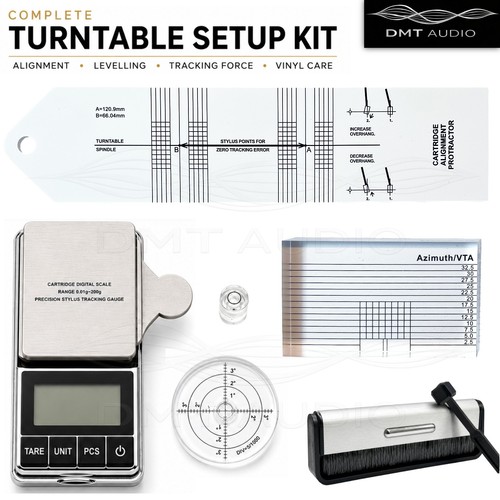 Complete turntable setup care - turntable, setup/care