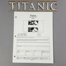 Titanic - Production Used VFX