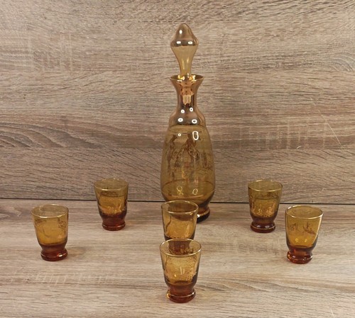 Vtg silhouette decanter sake - silhouette, decanter/sake