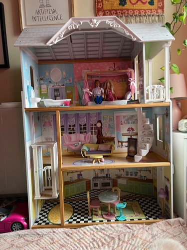 Mansion dollhouse with - mansion,