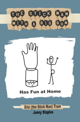 The stick man with big - with, bum