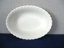 Vintage White Serving Dish J.G. Meakin Sol. Reg. SOL 391413 England. Centenary.