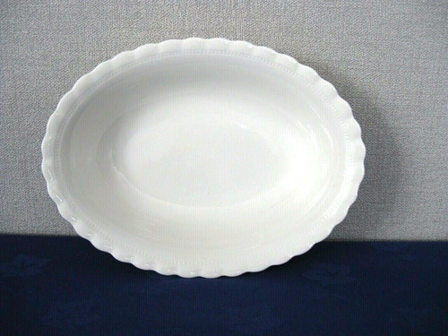 Vintage white serving dish - vintage,