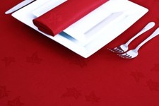 Red Napkins / Tablecloths -