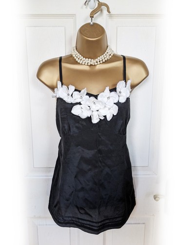 Oasis black white silk - oasis,