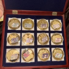 12 commemorative gold British
