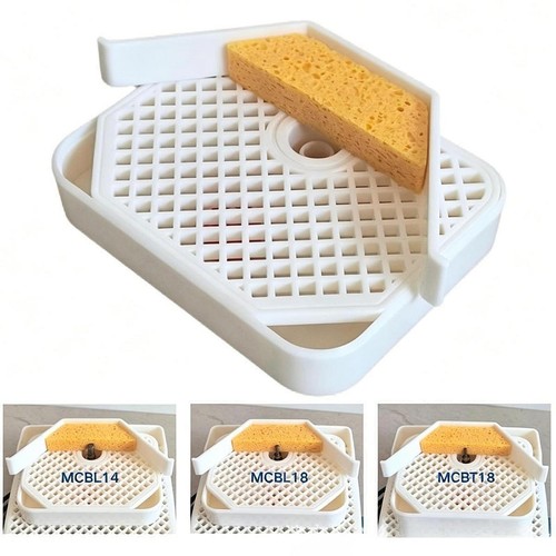 Glass grinder water tray - glass,