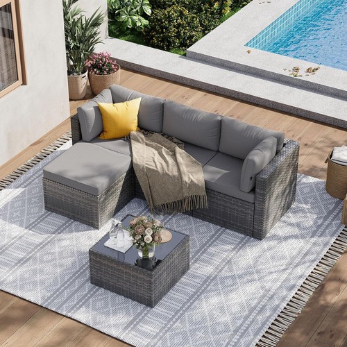 Seater rattan garden - 4,