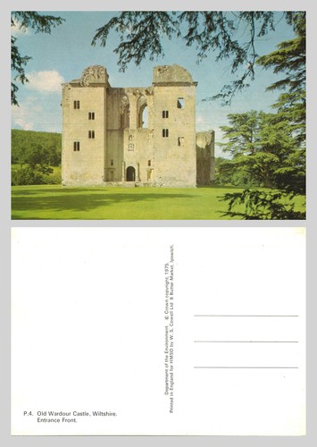 Postcard old wardour castle - postcard,