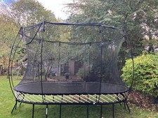 Springfree Black Oval Trampoline 13ft x 8ft Large