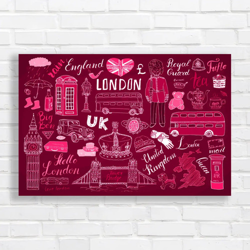 London city doodles tower - london,