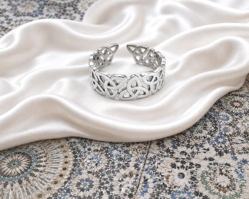 Celtic knot ring stainless - celtic,