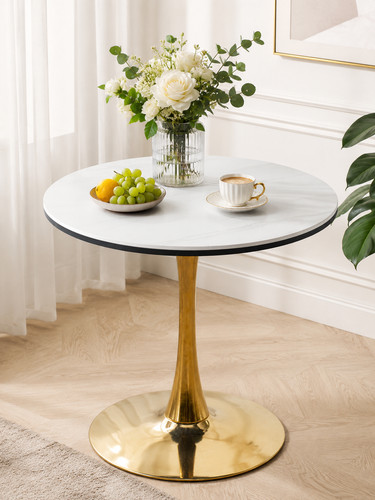 Gold white tulip - gold,