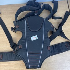 BABYWAY 3 in 1 Baby Infant Padded Carrier 3.5kg to 12kg Black USED VGC