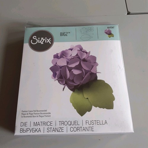Sizzix bigz die hydrangea - die,