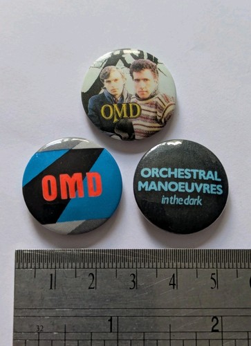 Omd vintage pin - omd,