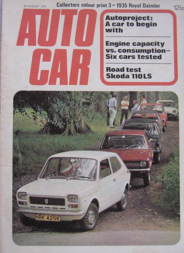 Autocar magazine august - autocar,