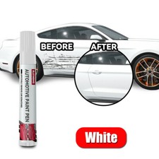 White Car Scratch Clear Repair