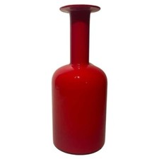Large Red Danish Mid Century