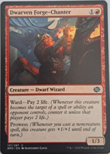 Dwarven Forge-Chanter - The Brothers' War - MTG