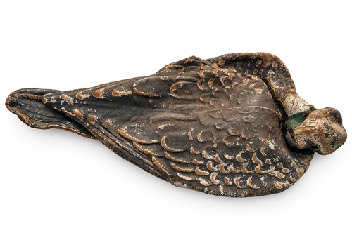 Antique vintage rubber pigeon - vintage,
