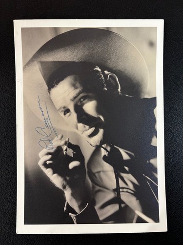 Rod cameron signed 5x7 - rod,
