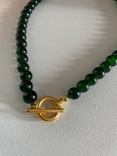 Green Beaded Necklace