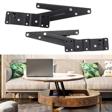 1 Pair Lift Up Top Coffee Table Lifting Frame Spring Hinge Gas Hydraulic Hinge