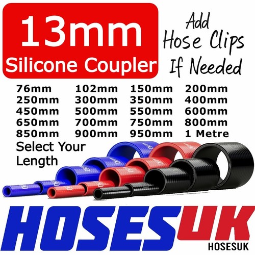 13mm silicone hose joiner - 13mm,