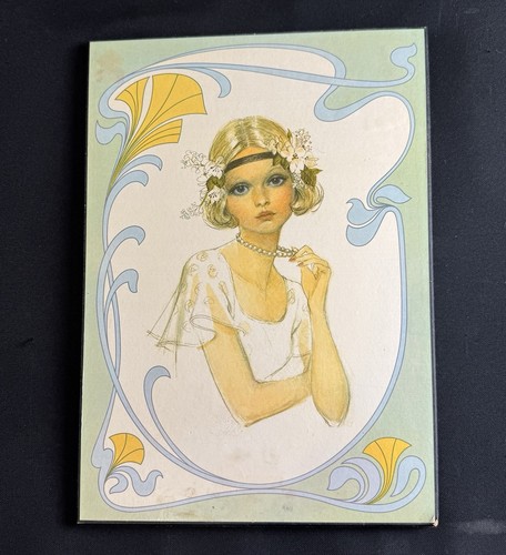 Vintage 1970s art print - 1970s,