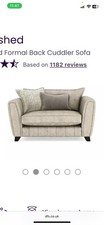 DFS Formal Back Cuddler Sofa