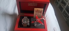 Citizen  eco drive RAF red