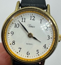 TIMEX WOMEN'S WATCH T79  WHITE FACE US VIRGIN ISLANDS NEW BATTERY WORKS