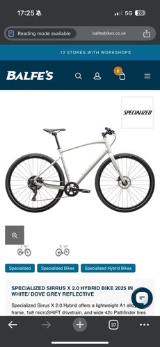 Specialized sirrus 0 - specialized, 2.0