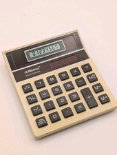 Vintage 8 Digit Solar Powered