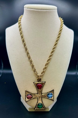 Vintage large maltese cross - maltese,