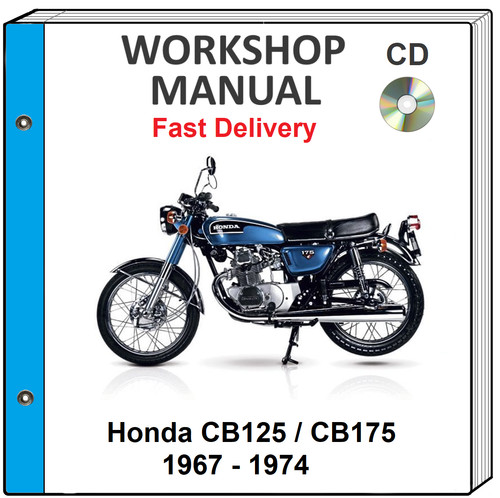 Honda cb125 cb175 1967 1968 - cb125,