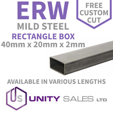 40mm x 20mm x 2mm ERW MILD