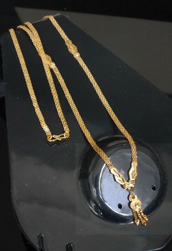 22k carat gold plated chain - plated,