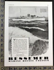 1929 BESSEMER MARINE DIESEL