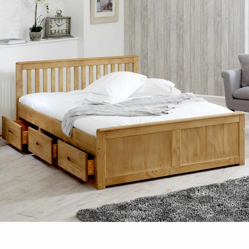 Mission pine wooden storage - wooden,