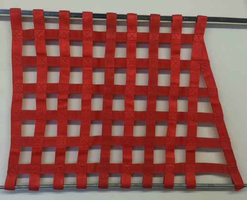 Angular racing window net - window,