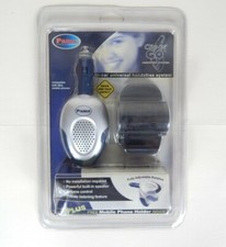 NEW PAMA PLUG N GO 820 FM TRANSMITTER WITH PHONE HOLDER AND USB BLACK PNG 820