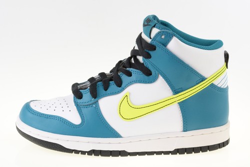 Nike dunk high - dunk, white/blue