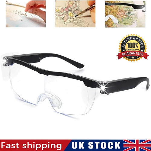 350 magnifier glasses with - 350%,