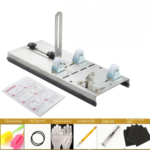 Glass bottle cutter stainless - glass,