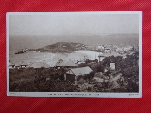 Postcard the island and - the,